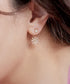 【金属アレルギー対応】フラワーキャッチピアス
